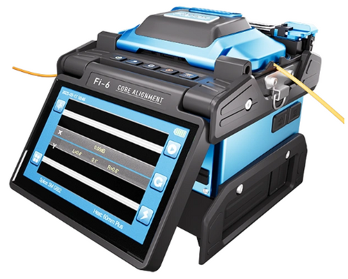 Fi-6 Máquina de Fusão Single Fiber com 6 Motores