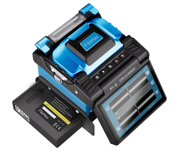 Fi-6 Máquina de Fusão Single Fiber com 6 Motores