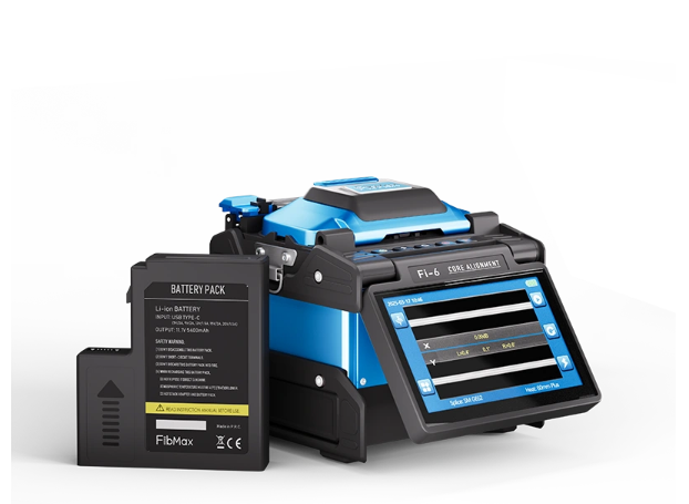 Fi-6 Máquina de Fusão Single Fiber com 6 Motores